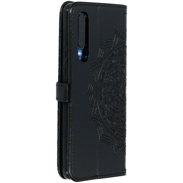 Etui de téléphone portefeuille Huawei P30 - Noir