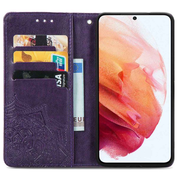 imoshion Etui de télephone Mandala Samsung Galaxy S21 FE - Violet