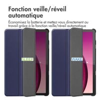 imoshion Coque tablette Trifold Lenovo Tab M10 5G - Bleu foncé