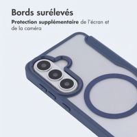 imoshion Bookcase transparente avec MagSafe Samsung Galaxy S26 - Bleu