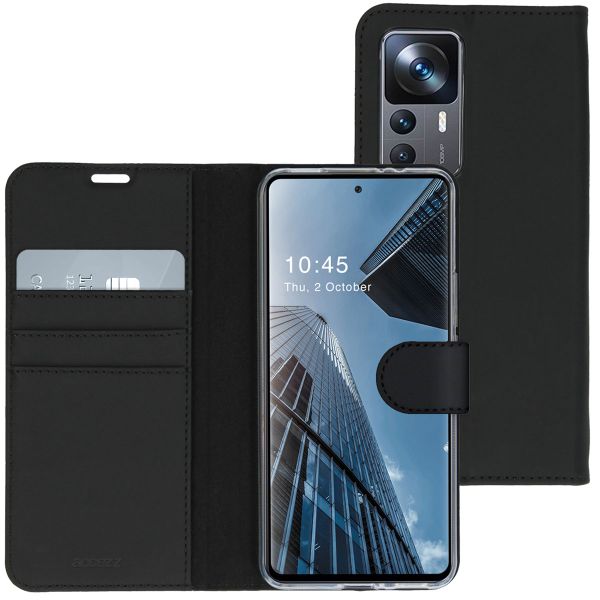 Accezz Étui de téléphone Wallet Xiaomi 12T (Pro) - Noir