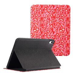Selencia Coque tablette Vivid Apple iPad 11 (2025) 11 pouces / iPad 10 (2022) 10.9 pouces - Wild Spots Lipstick