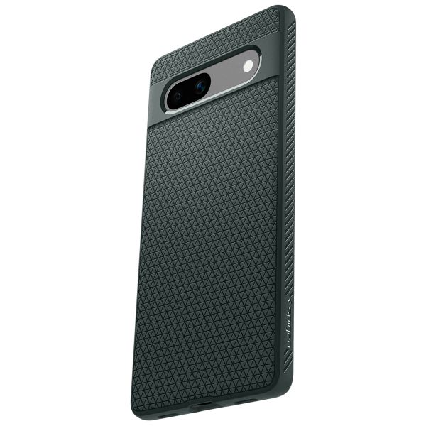 Spigen Coque Liquid Air Google Pixel 7a - Abyss Green