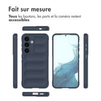 imoshion Coque arrière EasyGrip Samsung Galaxy S24 - Bleu foncé