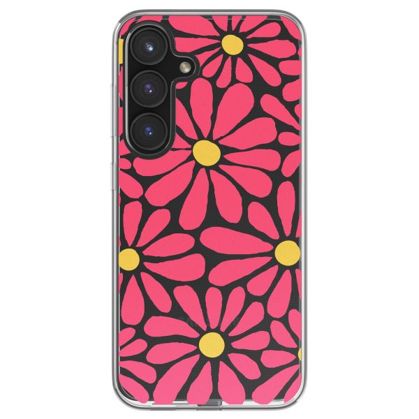 imoshion Coque Design Samsung Galaxy S24 FE - Dusty Rose Flowers Connect