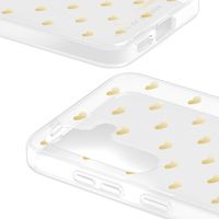 iDeal of Sweden Coque arrière Mirror Samsung Galaxy S24 - Golden Hearts