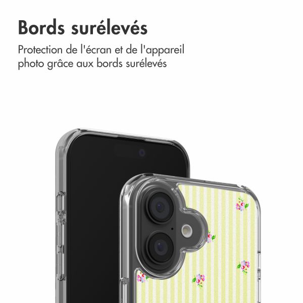 imoshion Coque Design Apple iPhone 16 - Garden Stripes