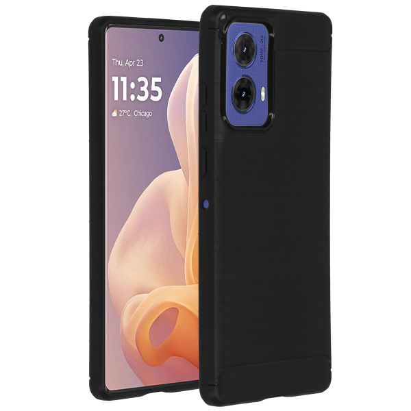 imoshion Coque Brushed Motorola Moto G85 - Noir