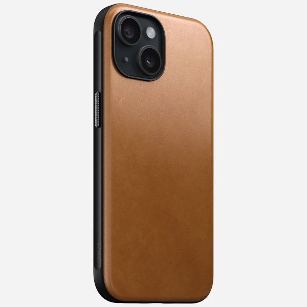 Nomad Coque Modern Leather iPhone 15 - English Tan