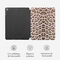 Selencia Coque tablette Vivid Apple iPad 6 (2018) 9.7 pouces / iPad 5 (2017) 9.7 pouces - Wild Leo