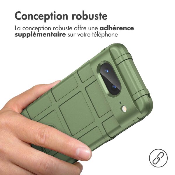 imoshion Coque Arrière Rugged Shield Google Pixel 8 - Vert foncé