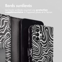 imoshion Étui de télephone portefeuille Design Samsung Galaxy A32 (5G) - Black And White