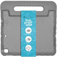 imoshion Coque kidsproof avec poignée iPad 9 (2021) 10.2 pouces / iPad 8 (2020) 10.2 pouces / iPad 7 (2019) 10.2 pouces - Gris