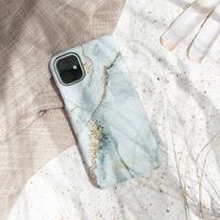 Selencia Coque Maya Fashion iPhone 12 (Pro) - Marble Stone