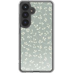 imoshion Coque Design Samsung Galaxy S24 - Smoke Green Flowers