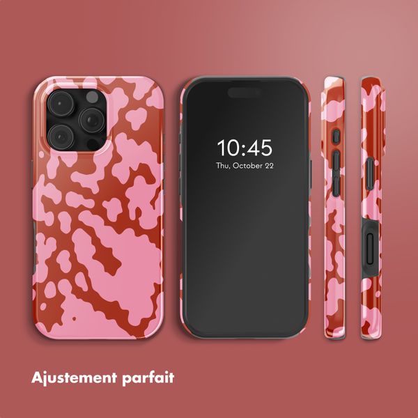 Selencia Coque arrière Vivid avec MagSafe Apple iPhone 16 Pro Max - Moo’d Blush Pink