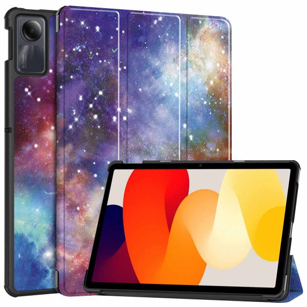 imoshion Coque tablette Trifold Xiaomi Redmi Pad SE - Space