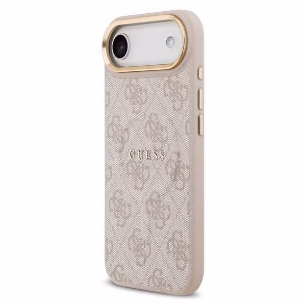 Guess Coque MagSafe Classic avec logo 4G Apple iPhone Air - Rose