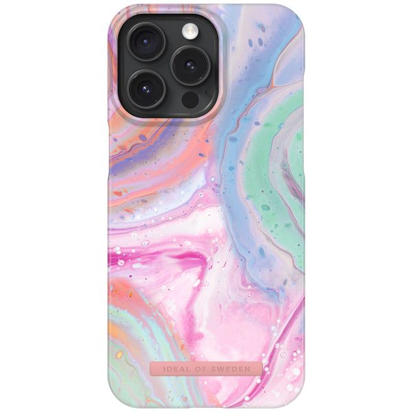 iDeal of Sweden Coque Fashion iPhone 15 Pro Max - Pastel Marble