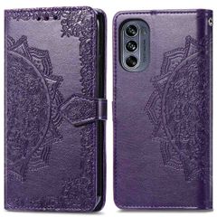 imoshion Etui de téléphone portefeuille Mandala Motorola Moto G62 - Violet