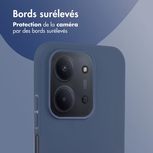 imoshion Coque Couleur Xiaomi Redmi 15C (5G) - Bleu foncé