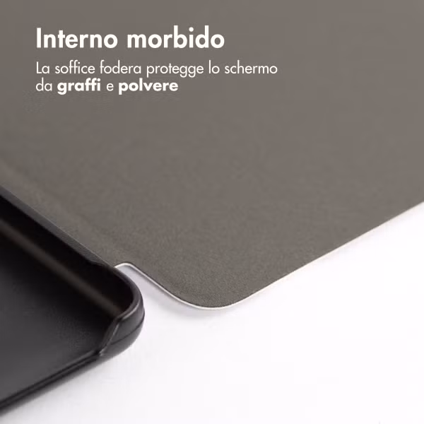 imoshion Design Slim Hard Sleepcover avec support Kobo Sage / Tolino Epos 3 - Blossom Watercolor Black