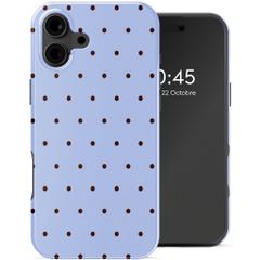 Selencia Coque arrière Vivid Apple iPhone 16 - Happy Dots Digital Sky