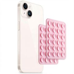 Selencia Pack de 2 Supports de téléphone à ventouse - Rose clair