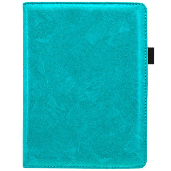 imoshion Etui portefeuille Luxe unie pour liseuse Kobo Aura H2O Edition 2 - Turquoise