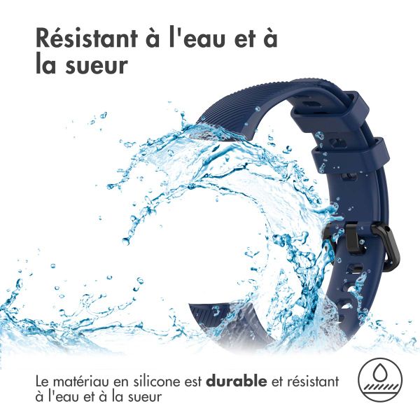 imoshion Bracelet en silicone Honor Band 4 - Bleu foncé