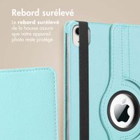 imoshion Coque tablette rotatif à 360° iPad Air 13 pouces (2024) M2 - Bleu clair