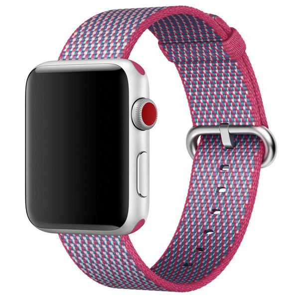 Apple Bracelet en nylon tissé Apple Watch Series 1 à 9 / SE (38/40/41 mm) | Series 10 (42 mm) - Baie