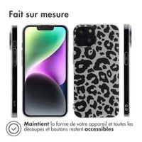 imoshion Coque Design iPhone 14 - Leopard Transparent