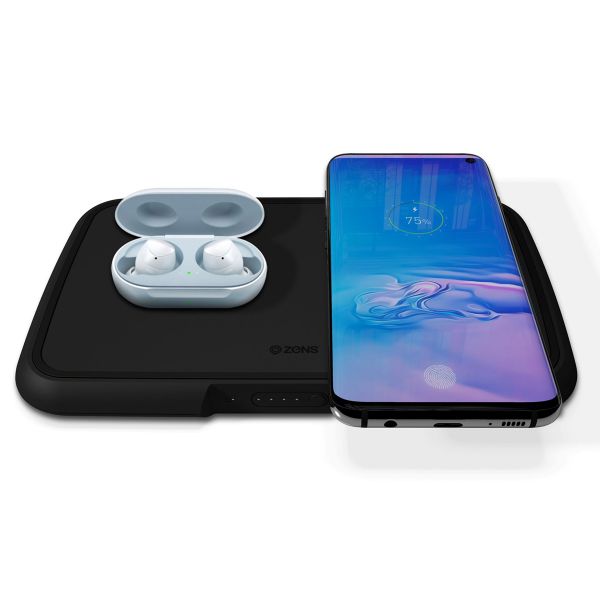 Zens Powerbank Dual Wireless Charger - Powerbank sans fil - 9000 mAh