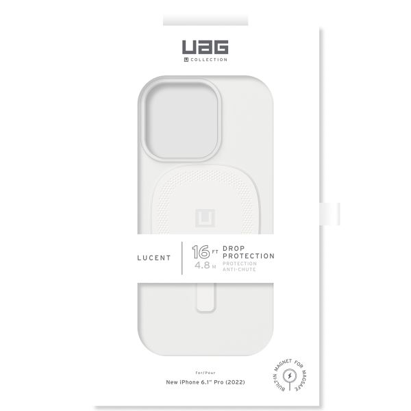 UAG Coque Lucent 2.0 MagSafe Apple iPhone 14 Pro - Marshmallow