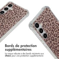 imoshion Coque Design avec cordon Samsung Galaxy S24 - Leopard Mood