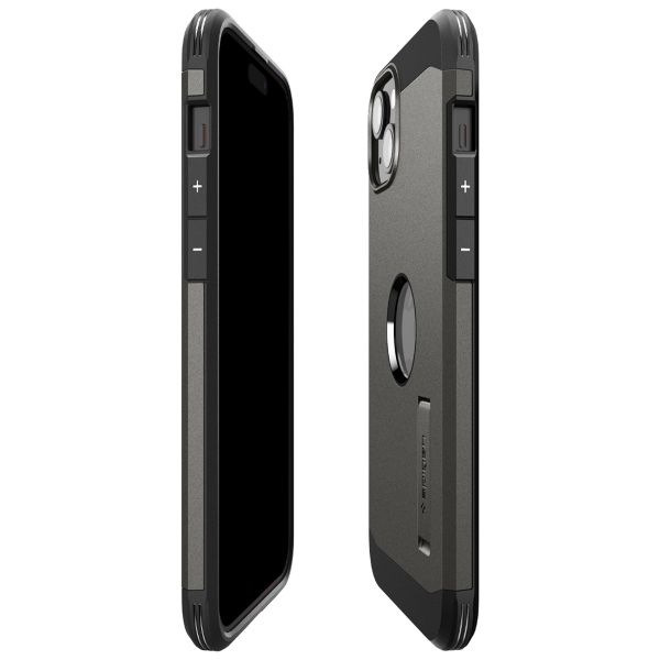 Spigen Coque Tough Armor MagSafe iPhone 15 - Gunmetal