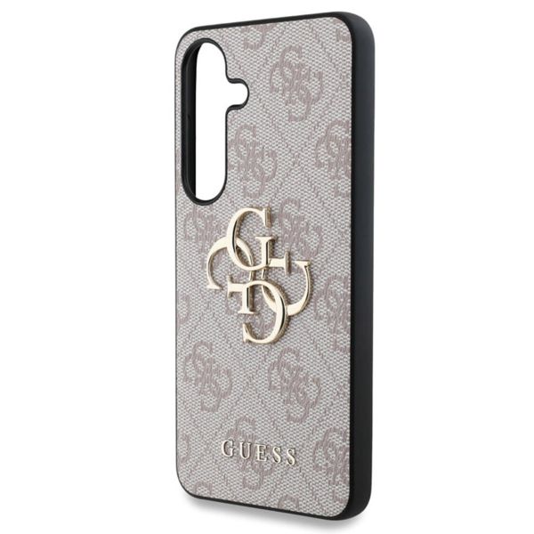 Guess Coque 4G Metal Logo Backcover Samsung Galaxy S25 - Rose