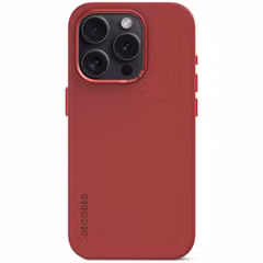 Decoded Coque en silicone MagSafe Apple iPhone 15 Pro - Rouge