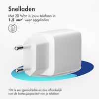 imoshion Adaptateur secteur 20 watts | USB-C - Blanc