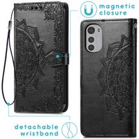 imoshion Etui de télephone Mandala Motorola Moto E32 / E32s - Noir