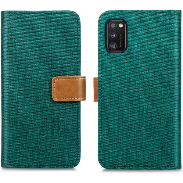 imoshion Étui de téléphone portefeuille Canvas Luxe Galaxy A41