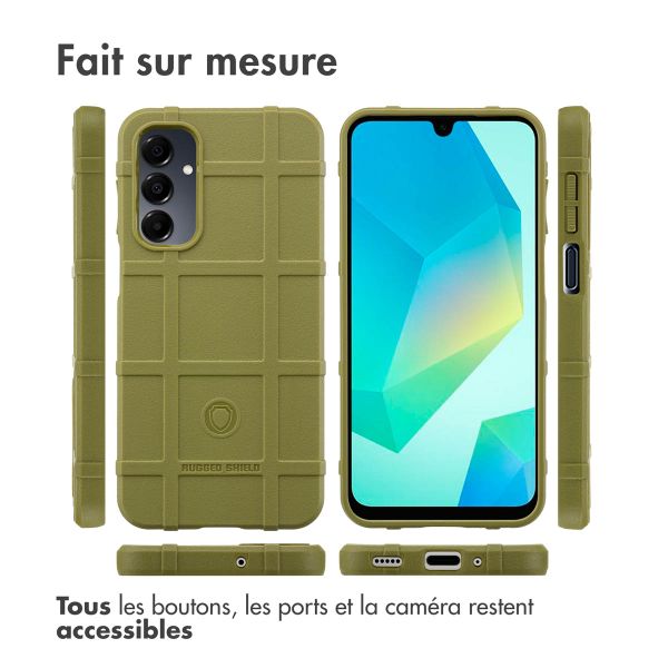 imoshion Coque Arrière Rugged ShieldSamsung Galaxy A16 5G - Vert foncé