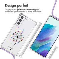 imoshion Coque Design avec cordon Samsung Galaxy S21 FE - Sandstone Dandelion