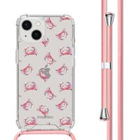 imoshion Coque Design avec cordon iPhone 14 - Crab Watercolor