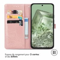 imoshion Etui de télephone Mandala Google Pixel 8a - Rose Doré