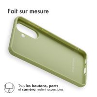 imoshion Coque Couleur Samsung Galaxy A56 - Olive Green