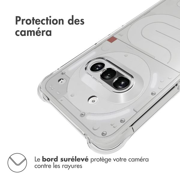 imoshion Shockproof Case Nothing Phone (3a) - Transparent