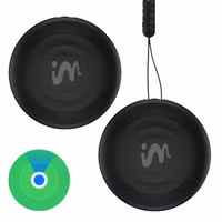 imoshion Wireless Tag - Tracker Bluetooth pour iOS - 2 pack - Noir
