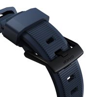 Nomad Bracelet robuste FKM Apple Watch Series 1 á 10 / SE / Ultra (2) (44/45/46/49 mm) - Noir/Bleu